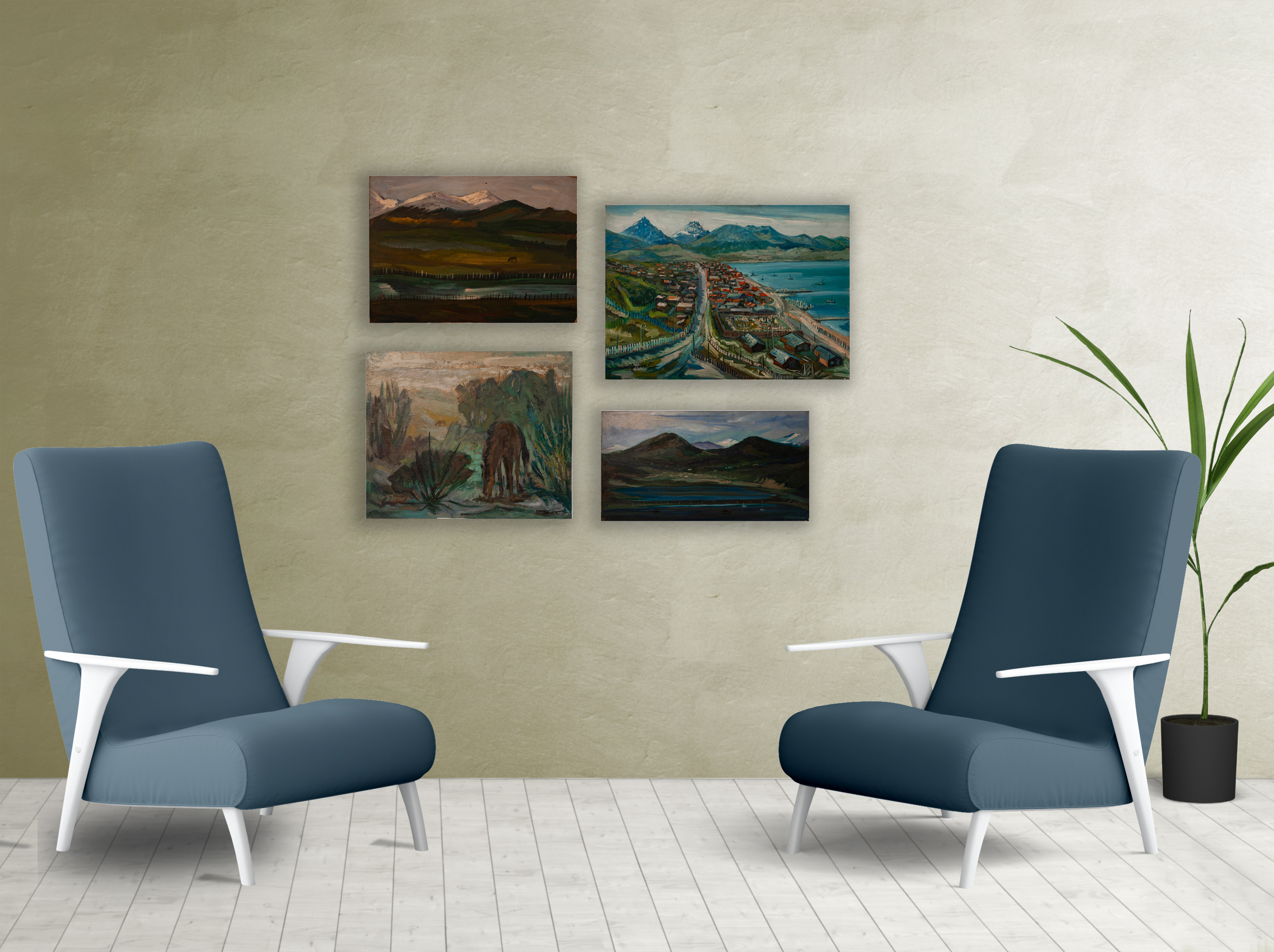 Living cuadro Malvinas 7